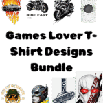 Games Lover T-Shirt Designs Bundle