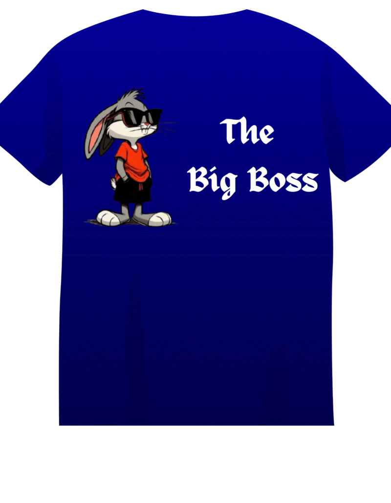 The Big Boss T Shirt Design