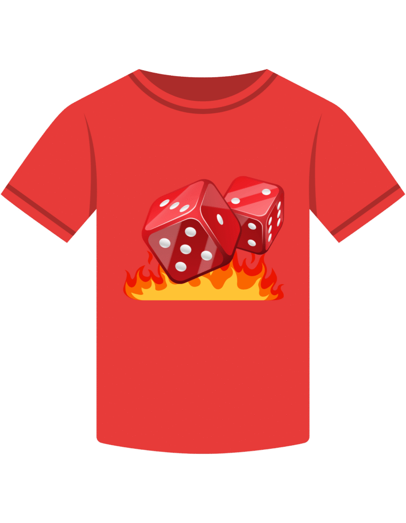Dice T Shirt Design