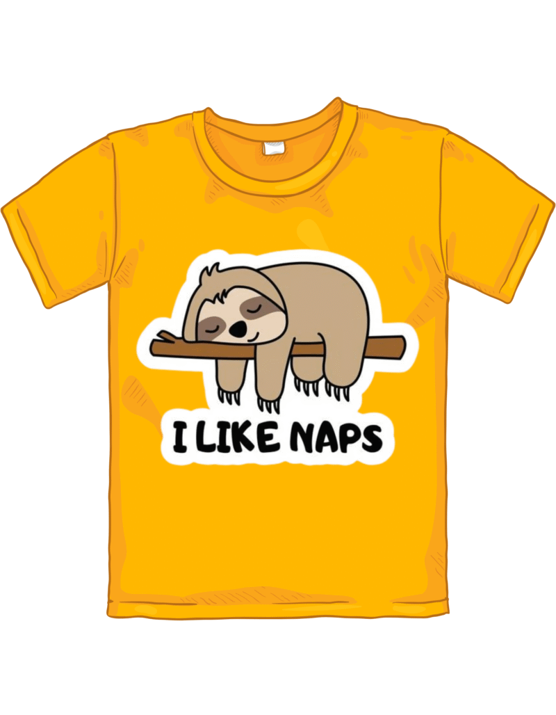 I Like Naps T Shirt design