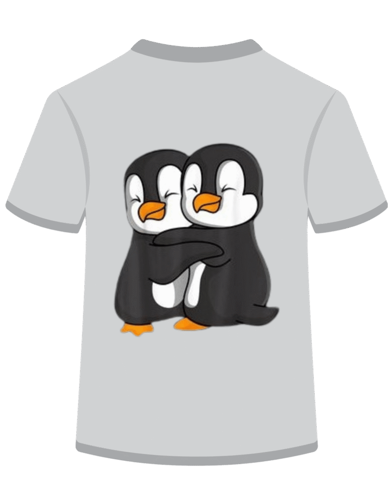 Penguins T Shirt Design