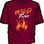 Wild Fire T Shirt Design