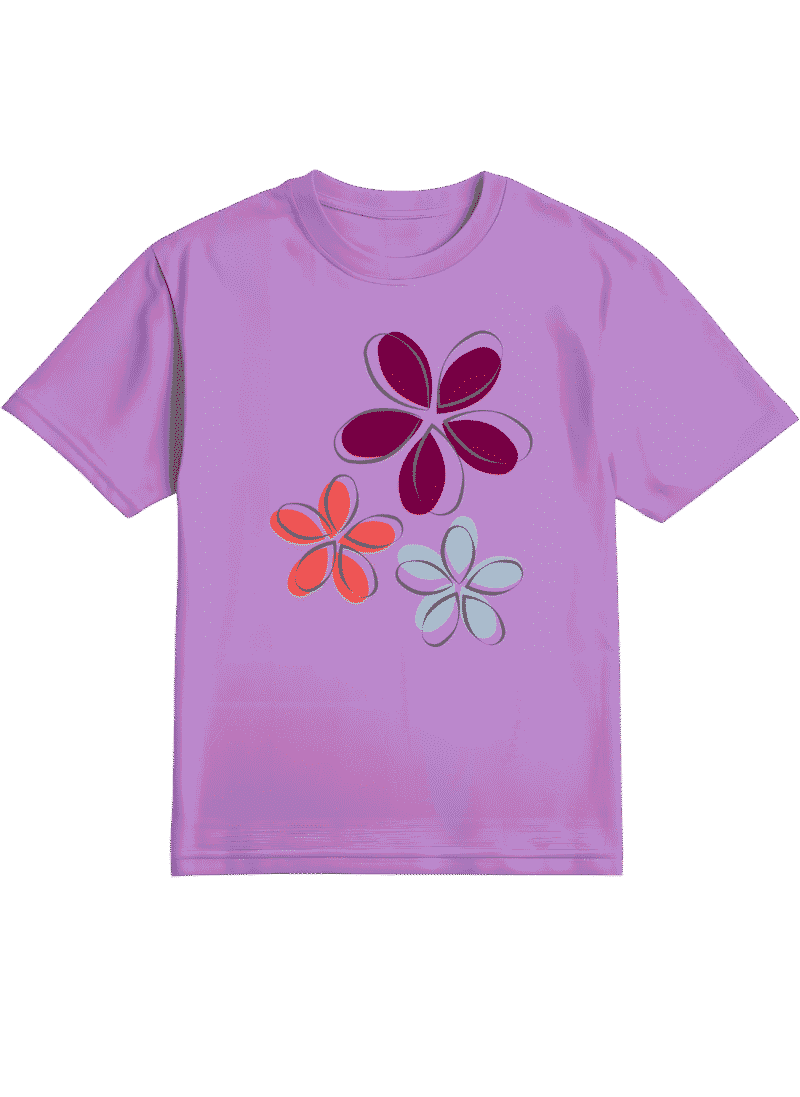 Flower T Shirt Design